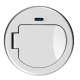GNIAZDO MEBLOWE ORNO OR-GM-9040/G Ø6cm KABEL 1,9m 1xUSB
